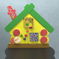 Бизиборд «Волшебный теремок» - fgospostavki.ru - Миасс