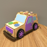 Бизикуб мобильный «Машинка» - fgospostavki.ru - Миасс