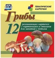 Тематические карточки "Грибы" - fgospostavki.ru - Миасс
