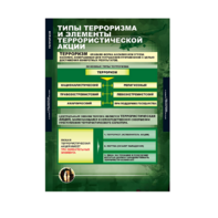 Комплект таблиц. ОБЖ. Терроризм. - fgospostavki.ru - Миасс