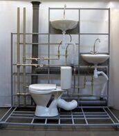 Учебный стенд «Система канализации многоквартирного дома» - fgospostavki.ru - Миасс