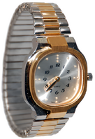 Часы со шрифтом Брайля мужские золото-серебро - fgospostavki.ru - Миасс