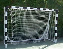 Сетка гашения для мини футбольных, гандбольных ворот (нить 4 миллиметра, 2,9Х1,9 метра) - fgospostavki.ru - Миасс