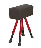 Козел гимнастический переменной высоты (чехол из натуральной кожи) - fgospostavki.ru - Миасс