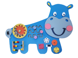 Бизиборд «Добрый бегемот» - fgospostavki.ru - Миасс