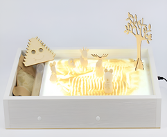 Световой планшет для рисования песком Белый - fgospostavki.ru - Миасс