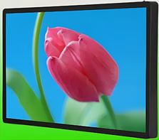 Киоск информационный настенный сенсорный 27" (вариант 1) - fgospostavki.ru - Миасс