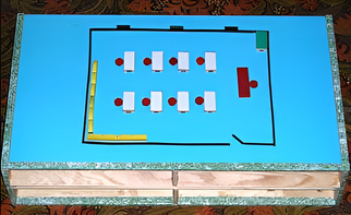 Магнитный набор для реабилитации "Ориентир" (для слепых и слабовидящих детей) - fgospostavki.ru - Миасс
