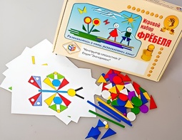 Игровой набор Фребеля "Конструктор плоскостной-3" (Серия "Эксперимент") - fgospostavki.ru - Миасс
