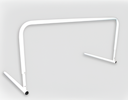 Барьер тренировочный регулируемой высоты (кнопочный фиксатор) - fgospostavki.ru - Миасс