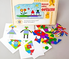Игровой набор Фребеля "Конструктор плоскостной-4" (Серия "Эксперимент") - fgospostavki.ru - Миасс