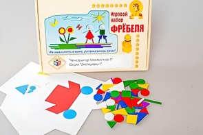 Игровой набор Фребеля "Конструктор плоскостной-1" (Серия "Эксперимент") - fgospostavki.ru - Миасс