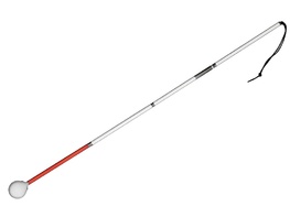 Трость складная ориентационная на крючке 100 сантиметров - fgospostavki.ru - Миасс