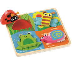 Тактильные пазлы "Лужок" - fgospostavki.ru - Миасс