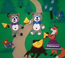 Пособие для слабовидящих детей - Театр-сказка "Два жадных медвежонка" - fgospostavki.ru - Миасс