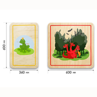 Набор стеновых панелей «Мир сказки - Волшебные герои» - fgospostavki.ru - Миасс