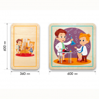 Набор стеновых панелей «Мои увлечения - Весёлые эксперименты» - fgospostavki.ru - Миасс