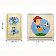 Набор стеновых панелей «Спорт - Путь к победе» - fgospostavki.ru - Миасс