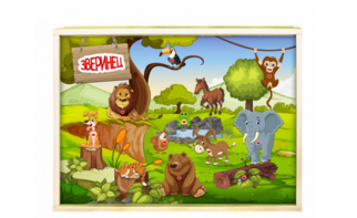 Интерактивная светозвуковая панель «Зверинец» - fgospostavki.ru - Миасс