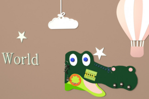 Бизиборд «Голова крокодила» - fgospostavki.ru - Миасс