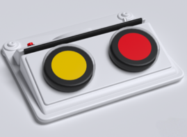 Игровой коммуникатор 2-х кнопочный со вставкой - fgospostavki.ru - Миасс