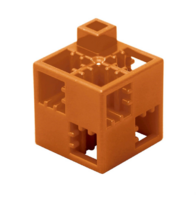 Кубик-основание коричневый 20х20 Artec - fgospostavki.ru - Миасс