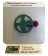 Демонстрационная модель "Зубчатая передача с внутренним и внешним зацеплением" - fgospostavki.ru - Миасс