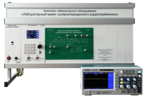 Комплект лабораторного оборудования «Лабораторный макет супергетеродинного радиоприёмника»  - fgospostavki.ru - Миасс