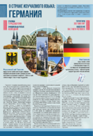 Стенд "О стране изучаемого языка" (Германия) - fgospostavki.ru - Миасс