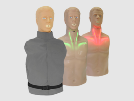 "Александр-03" тренажер-манекен взрослого пострадавшего для отработки приемов сердечно-легочной реанимации (голова, торс) со светозвуковым индикатором - fgospostavki.ru - Миасс