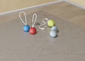 Набор мячей для занятий на доске Бильгоу - fgospostavki.ru - Миасс