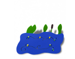 Тактильно-развивающая панель «Пруд» - fgospostavki.ru - Миасс