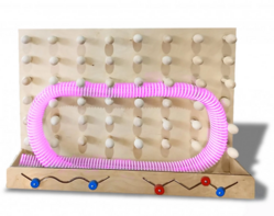 Тактильно-развивающая панель с трубой - fgospostavki.ru - Миасс