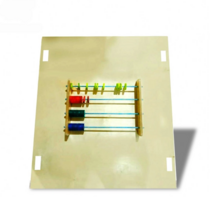 Тактильно-развивающая панель «Цветные счеты» - fgospostavki.ru - Миасс