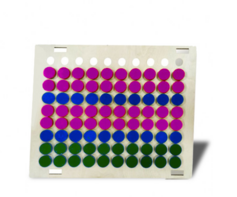 Тактильно-развивающая панель «Цветные фигурки» - fgospostavki.ru - Миасс