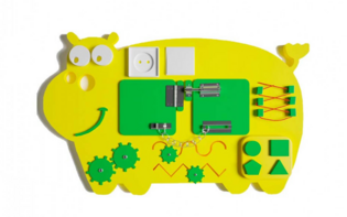 Бизиборд «Неуклюжий бегемот» - fgospostavki.ru - Миасс