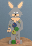 Бизиборд «Пасхальный кролик» - fgospostavki.ru - Миасс