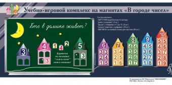 "В городе чисел". Для лучшего понимания и запоминания состава чисел первого десятка - fgospostavki.ru - Миасс