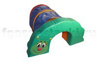 Игровой туннель "Веселая гусеница" - fgospostavki.ru - Миасс