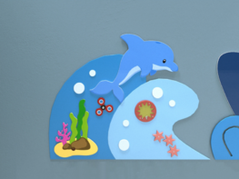 Бизиборд «Дельфин» - fgospostavki.ru - Миасс