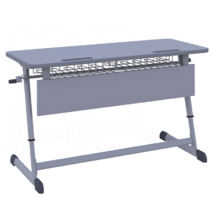 Парта NOMAD V двухместная регулируемая по высоте - fgospostavki.ru - Миасс