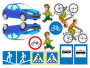 Магнитно-маркерная доска "Дорожные правила пешехода" с комплектом тематических магнитов - fgospostavki.ru - Миасс
