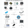 Robo kit DIYGO Мобильный робот с колесами всенаправленного движения - fgospostavki.ru - Миасс